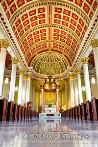 Ornate Church Sanctuary and Altar