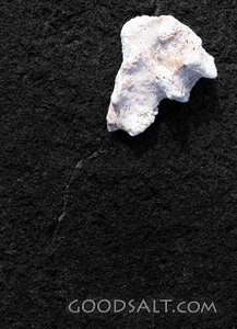 Stone on Dark Rock