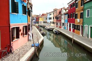 Quiet Canal in Burano