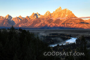 Morning Majesty Over the Mountains