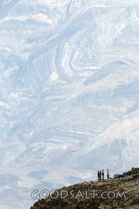 Pilgrims on the Mountain Ridge