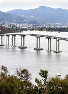 Bridge Across a Mountain Bay