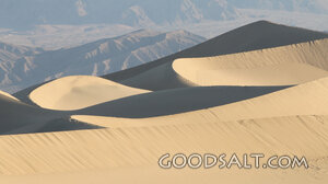 Wilderness Dunes Before the Mountains