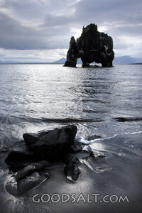 Rock of Refuge by the Sea