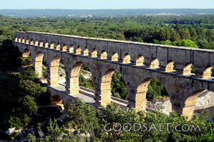 Roman Aqueduct Over the Valley
