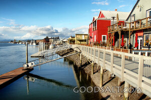 Harbor Walk Beside the Waterfront