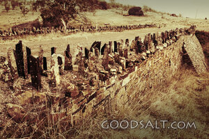 Old Country Churchyard Graves