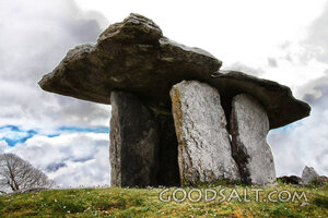 Ancient Stone Tomb on the Hillside