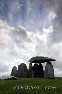 Ancient Stone Altar Beneath Heaven
