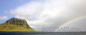 Rainbow Covenant Over the Waters