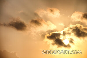 Sun of Glory Behind the Clouds