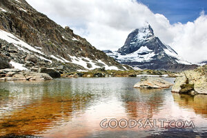 Alpine Majesty Reflected in Still Waters