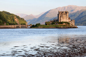 Island Fortress Beside Still Waters