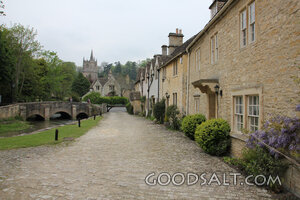 Village Lane with Parish Church