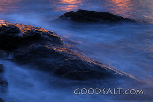 Rock of Refuge at Dusk