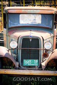 Weathered Washington Truck