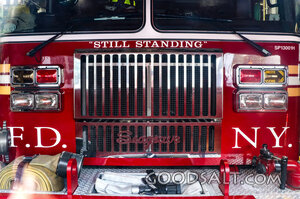 Still Standing FDNY Fire Engine