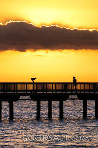 Sunset Watch on the Pier
