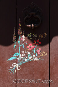 Floral Welcome Door