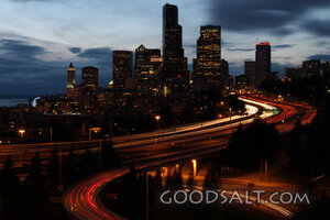 City Lights at Dusk