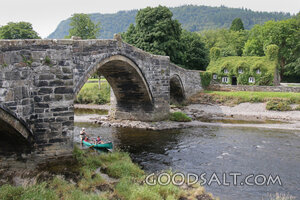 Stone Bridge Over the Quiet River