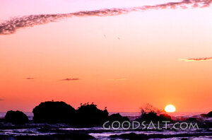 Sunset Over the Rocks of Creation