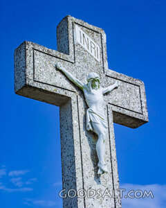 Crucifix with INRI Inscription