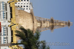 Golden Stupa Under Clear Sky