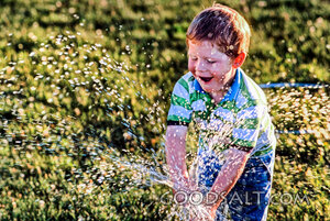 Childlike Joy in the Garden