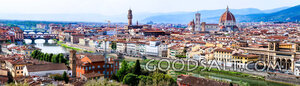 Florence Cathedral Over the Arno