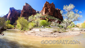 River Through Creation Canyon
