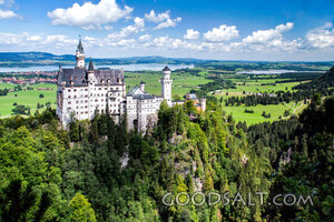 Castle Above the Bavarian Lakes