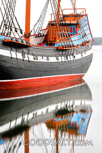 Harbor Vessel Reflection