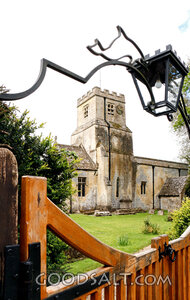 Stone Parish Church Through the Gate