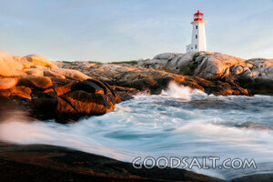 Beacon on the Rockbound Shore