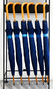 Umbrellas Ready for Church Hospitality