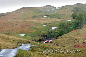 Winding Road Through the Hills