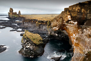 Cliffs Above the Restless Sea