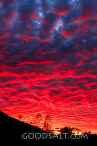 Crimson Heavens at Dusk