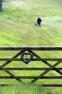 Heart on the Pasture Gate