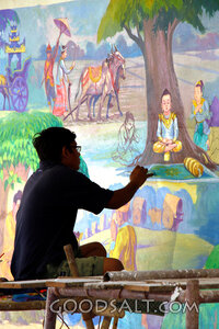 Painting the Life of Siddhartha