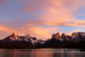 Mountains of Creation at Sunset