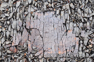 Fractured Stone Surface