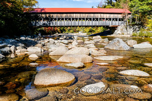 Covered Bridge Over Living Waters