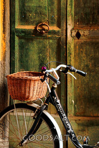 Bicycle at the Weathered Door