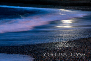 Moonlit Waters at the Shore