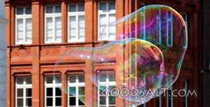 Fragile Bubbles of Passing Life