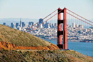 Golden Gate Over San Francisco