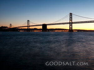 Bridge Over Evening Waters