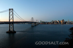 Bay Bridge at Dusk